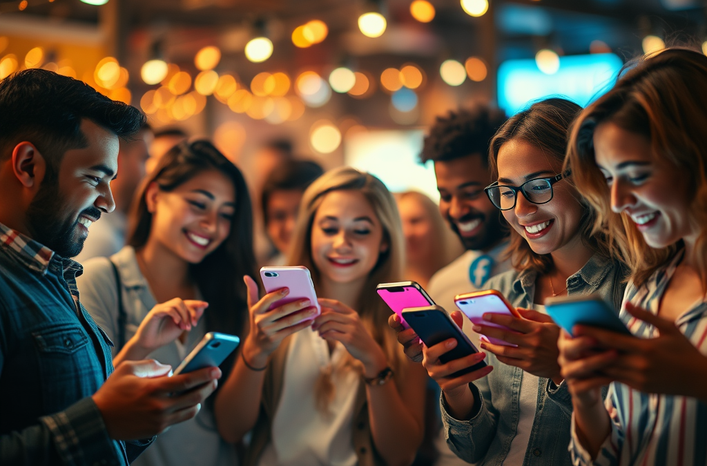 Atrae contactos con tu móvil