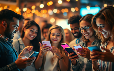 Atrae contactos con tu móvil